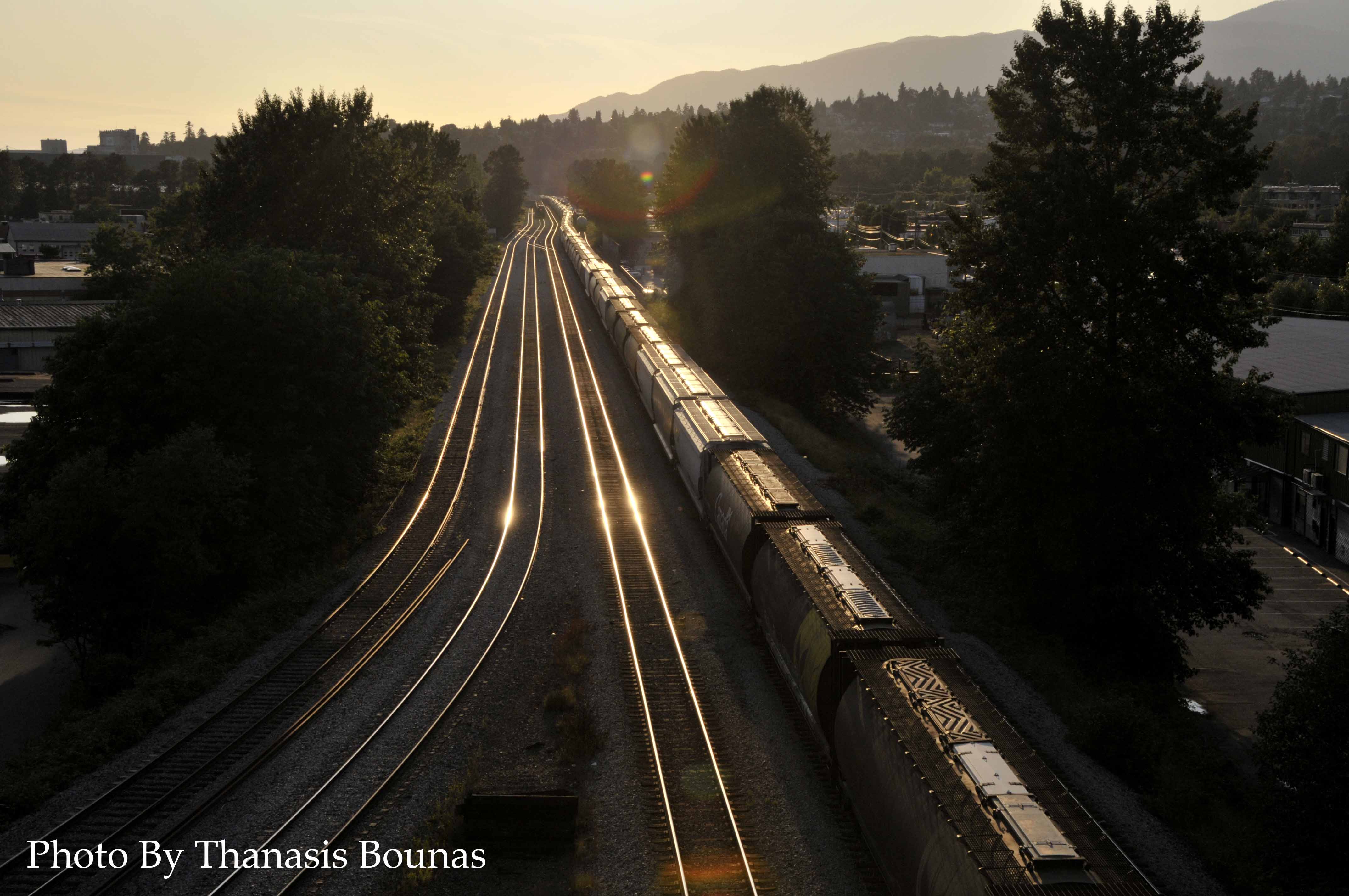 12 Trains Beautiful British Columbia Photo By Thanasis Bounas
