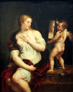 Vénus et Cupidon Rubens Musée Thyssen Bornemisza