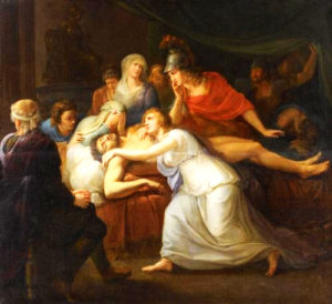 ANDROMACHE LAMENTING THE DEATH OF HECTOR