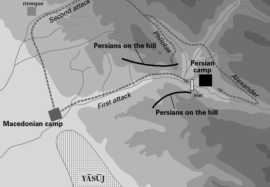 Map of the Persian Gate