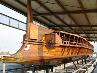Olympias, a reconstruction of an ancient Athenian trireme