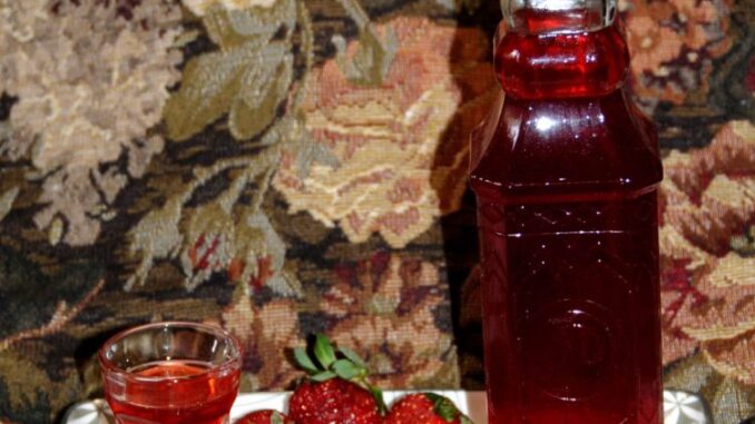 Strawberry liqueur Photo By Thanasis Bounas