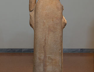 The kore known as the Dedication of Nikandre is probably the oldest to survive. 180 years after it was made, the genre was at an end, and Greek sculpture was recognisably Classical.