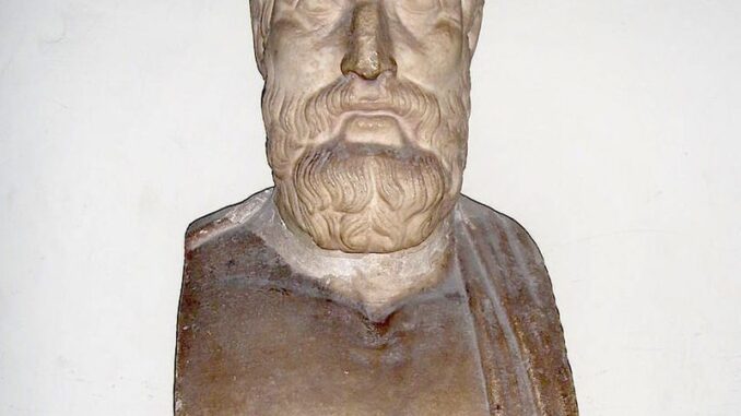 The lawgiver Solon reformed the Athenian constitution at the beginning of the sixth century BC