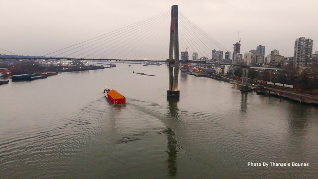 A short walk on British Columbia's Pattullo Bridge - Photo By Thanasis Bounas