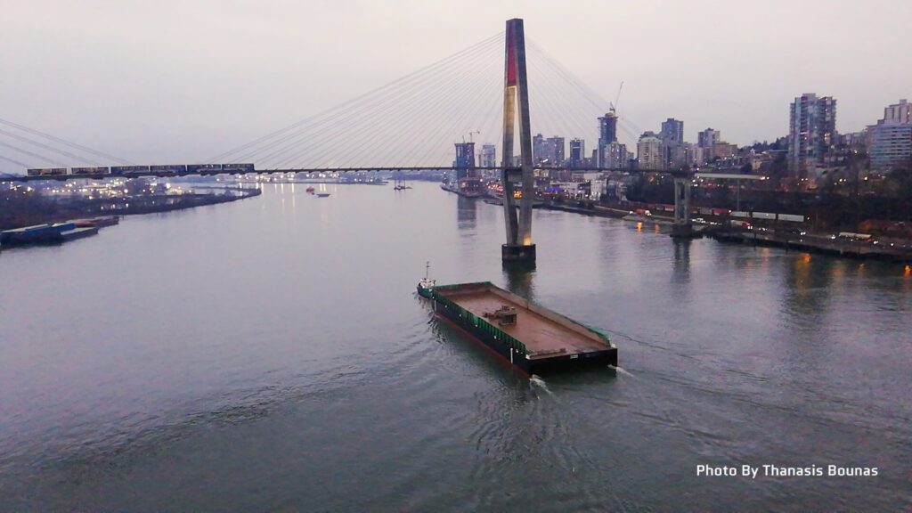 A short walk on British Columbia's Pattullo Bridge - Photo By Thanasis Bounas