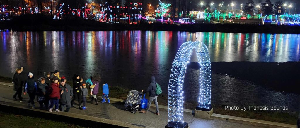 Coquitlam, British Columbia is very beautiful at Christmas Photo By Thanasis Bounas