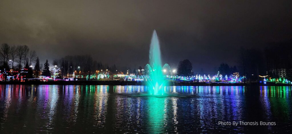 The story of Lake Lafarge in British Columbia at Christmas - Photo By Thanasis Bounas