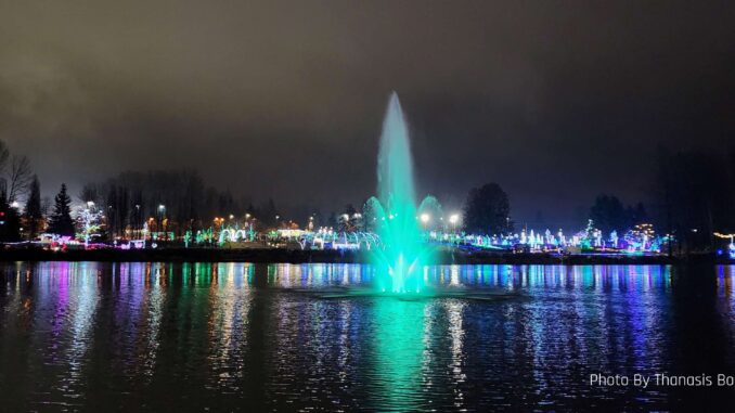 The story of Lake Lafarge in British Columbia at Christmas - Photo By Thanasis Bounas
