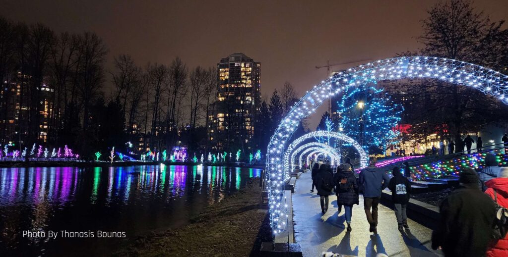 The story of Lake Lafarge in British Columbia at Christmas - Photo By Thanasis Bounas