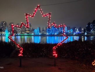 Lake Lafarge in Coquitlam at Christmas - Photo By Thanasis Bounas