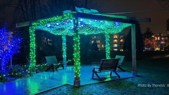 Beautiful Christmas at Lake Lafarge, British Columbia - Photo By Thanasis Bounas