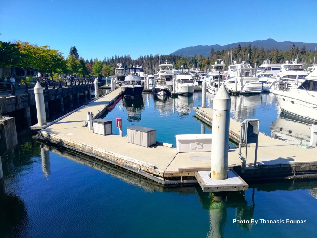 The history of Bayshore West Marina in Vancouver, British Columbia - Photo By Thanasis Bounas