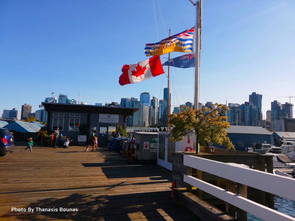 Two very beautiful spots that you will enjoy if you visit Vancouver are Western Pacific Marine and the Vancouver Rowing Club marina - Photo By Thanasis Bounas