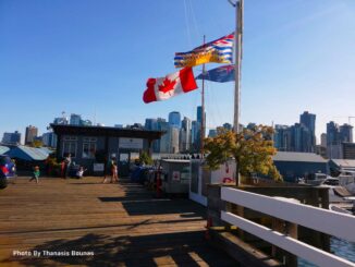Two very beautiful spots that you will enjoy if you visit Vancouver are Western Pacific Marine and the Vancouver Rowing Club marina - Photo By Thanasis Bounas
