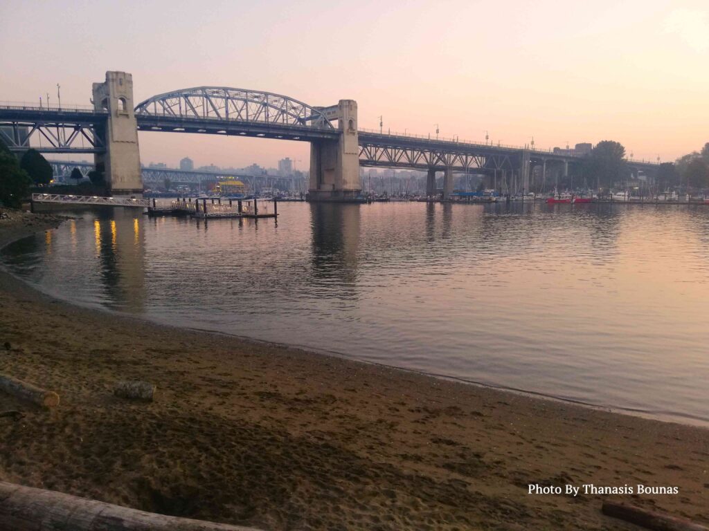 Sunset Beach Park in Vancouver, British Columbia - Photo By Thanasis Bounas