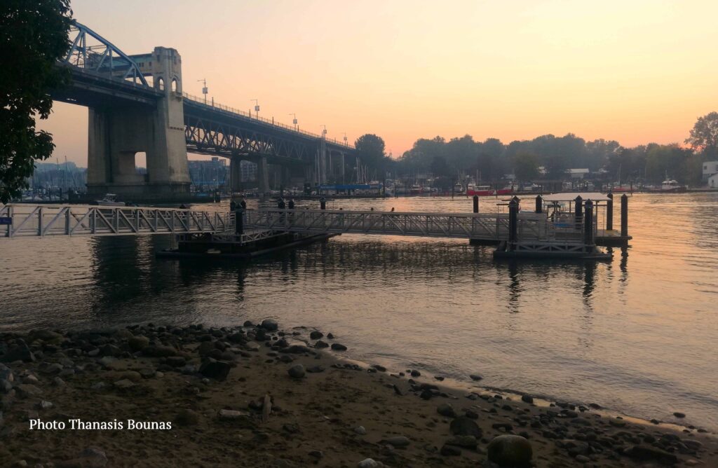 Sunset Beach Park in Vancouver, British Columbia - Photo By Thanasis Bounas