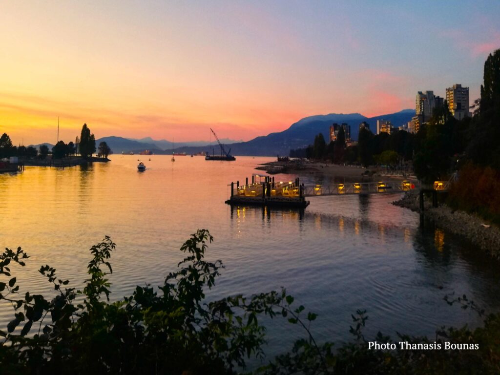 Sunset Beach Park in Vancouver, British Columbia - Photo By Thanasis Bounas