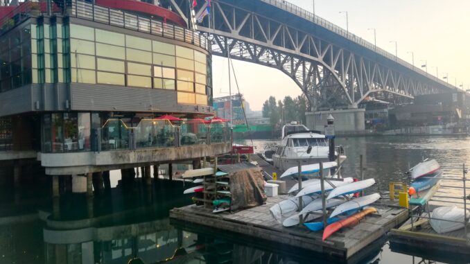 The history of the False Creek Yacht Club in Vancouver, British Columbia, Canada - Photo By Thanasis Bounas