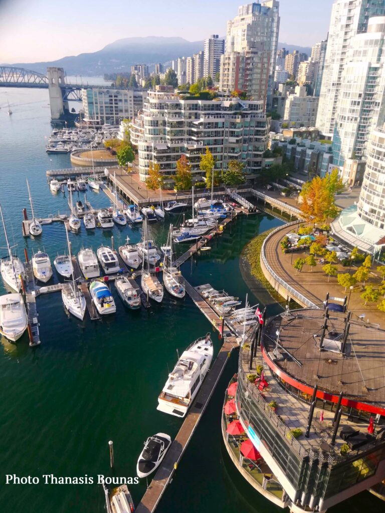 The history of the False Creek Yacht Club in Vancouver, British Columbia, Canada - Photo By Thanasis Bounas