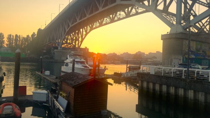 The history of the Granville Bridge in Vancouver, Canada - Photo By Thanasis Bounas