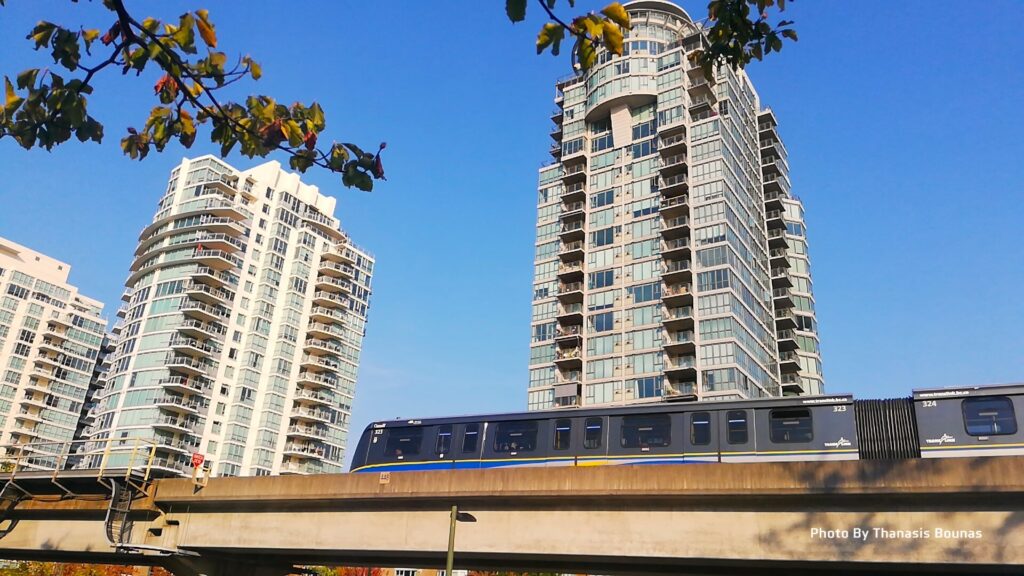 The story of the SkyTrain in Vancouver British Columbia - Photo By Thanasis Bounas