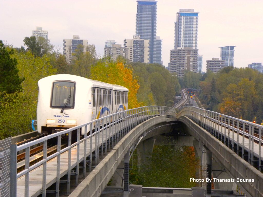 The story of the SkyTrain in Vancouver British Columbia - Photo By Thanasis Bounas