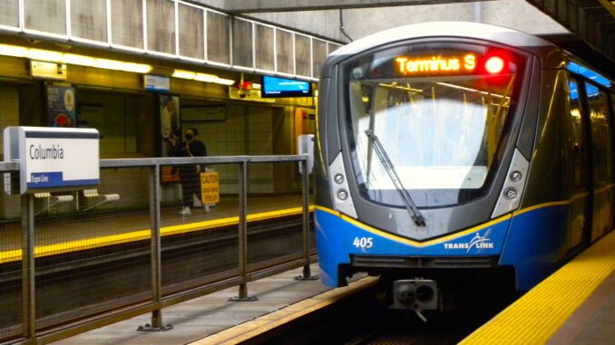 The story of the SkyTrain in Vancouver British Columbia - Photo By Thanasis Bounas