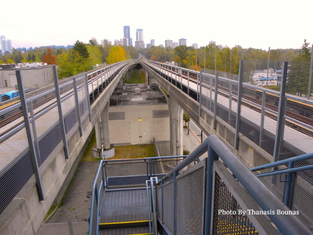 The story of the SkyTrain in Vancouver British Columbia - Photo By Thanasis Bounas